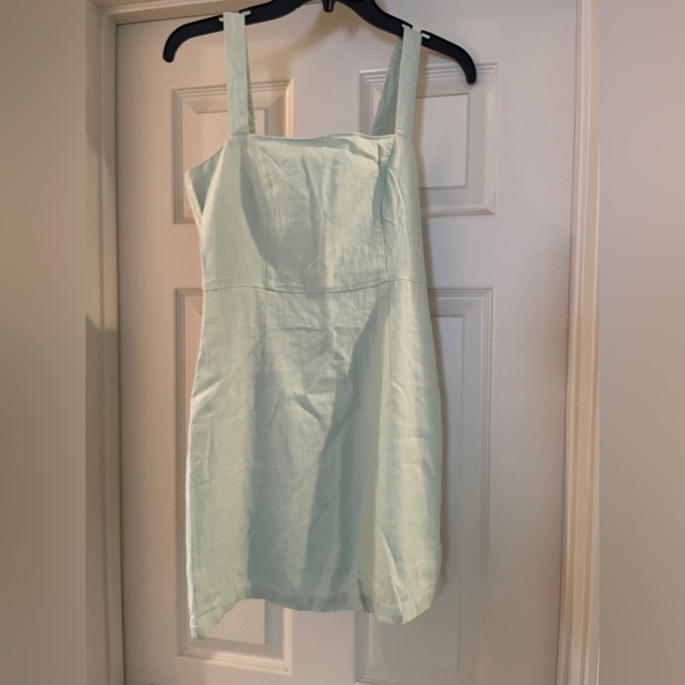 Mint Green Mini Dress